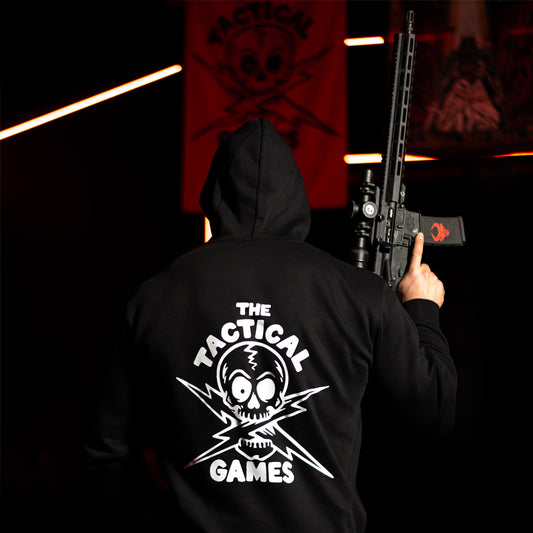 TTG Logo Hoodie Europe Skull Black - tył