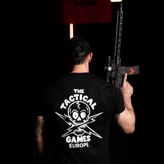 TTG Europe Skull Tshirt Black - tył