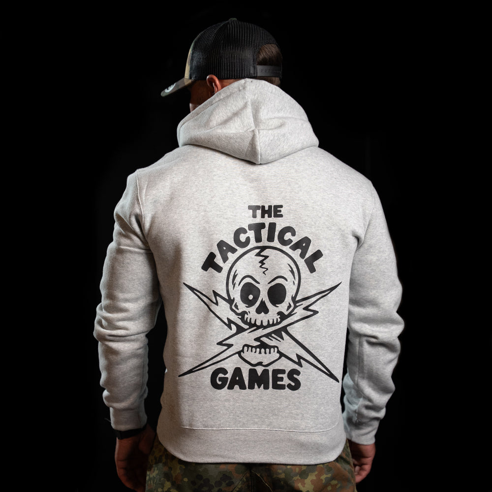 TTG Hoodie Skull Lightening - back