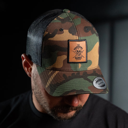 The Tactical Games Europe Camouflage Baseball Cap
