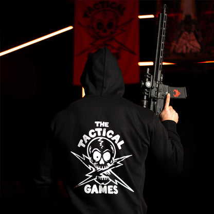 TTG Logo Hoodie Europe Skull Black - tył
