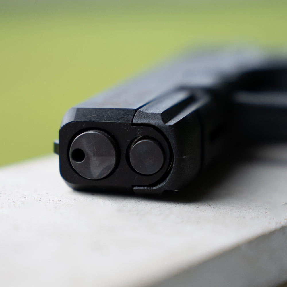 Smart Target G Laser Replica - laser emitter front view