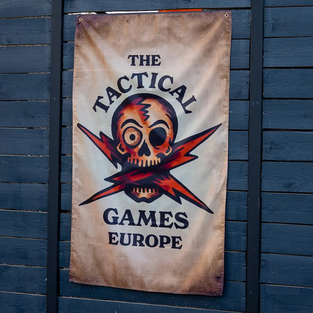The Tactical Games Red Skull Flag