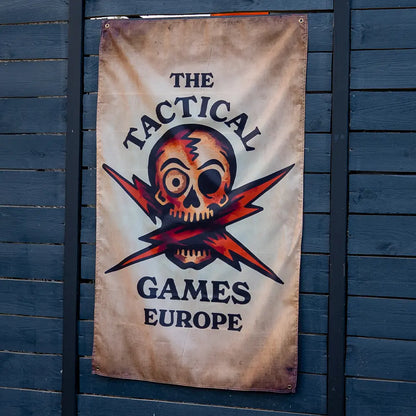 The Tactical Games Red Skull Flag