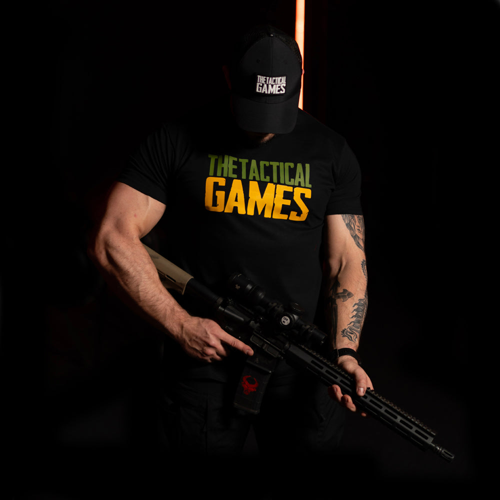 TTG Logo Tshirt Black - przód