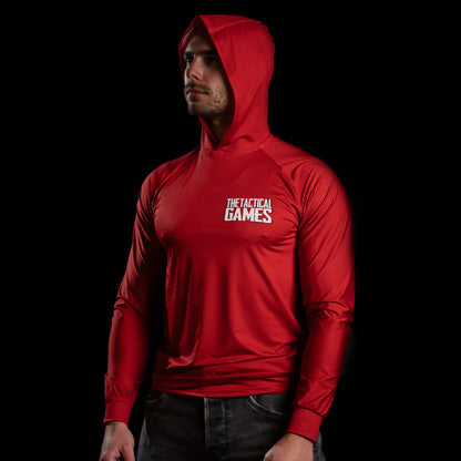 TTG Hooded Long Sleeve UV Shirt front